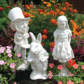 resin cartoon statue,fiberglass fairy garden statues